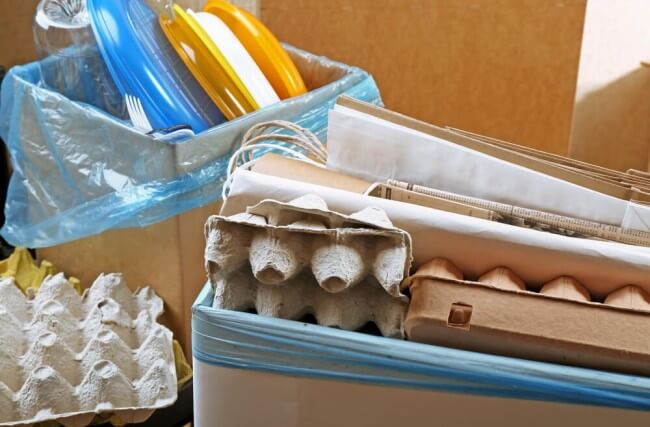 Material reciclado: faça seu próprio revisteiro