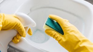 limpeza de vaso sanitário